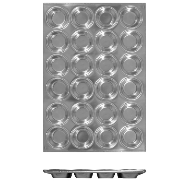 Aluminum Muffin Pan  24 Cup