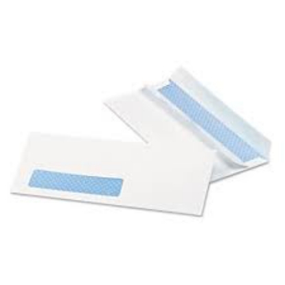 Quality Park Left Window Envelopes 10 Security Tint Redi Seal 500 Count