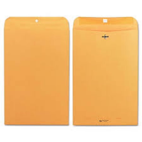 Quality Park Clasp Envelope 10" x 15" Brown Kraft 100 Box
