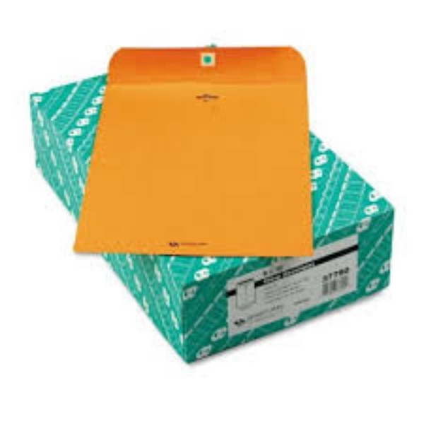 Columbian Clasp Envelope 9 x 12 32lb Light Brown 100 Box