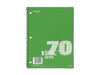Mead Spiral Bound Notebook College Rule 8 x 10 1/2 White 1 Subject 70 Sheets Pad