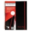Black n Red Polypropylene Twinwire Notebook Margin Rule 70 Sheets Pad