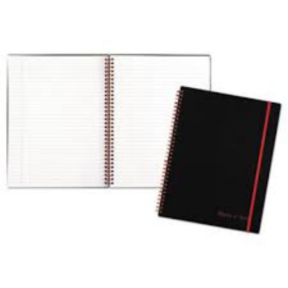Black n Red Polypropylene Twinwire Notebook Margin Rule 70 Sheets Pad