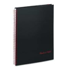 Black n Red Polypropylene Twinwire Notebook Margin Rule 70 Sheets Pad