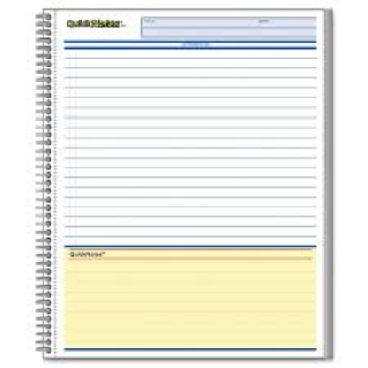 One Subject Wirebound Business Notebook 80 Shs