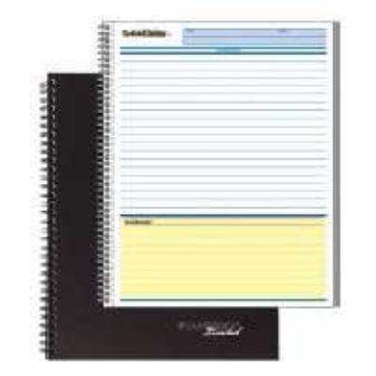 One Subject Wirebound Business Notebook 80 Shs