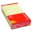 Universal Perforated Edge Writing Pad Legal Margin Rule Legal Canary 50 Sheet Pads 12pk