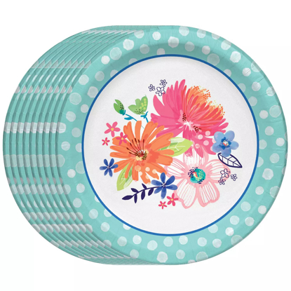 Member's Mark Spring Bliss Paper Plates 10" 90 ct.