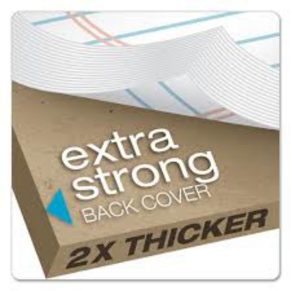 TOPS Docket Ruled Perforated Pad Jr. Legal Ruling 5 x 8 Canary 12 50 Sheet Pads Pack