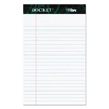 TOPS Docket Ruled Perforated Pads Legal Rule 5 x 8 White 12 50 Sheet Pads Pack