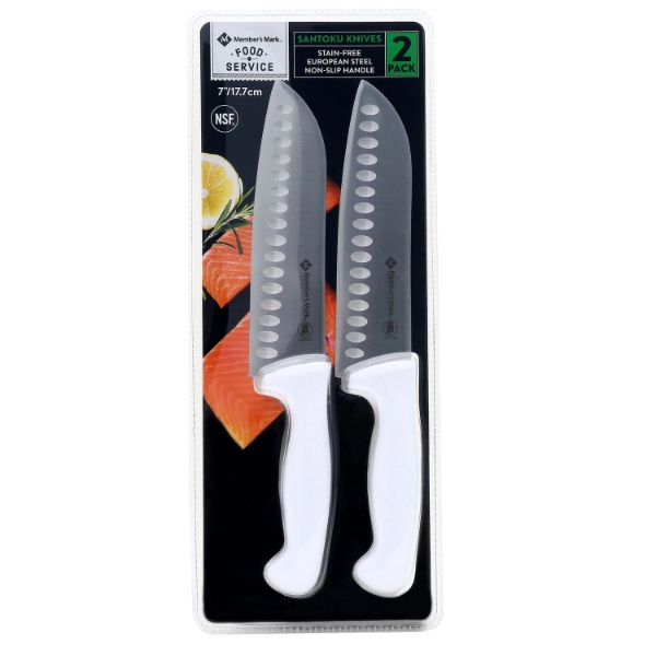 Member's Mark 7" Santoku Knife DI 2pk.