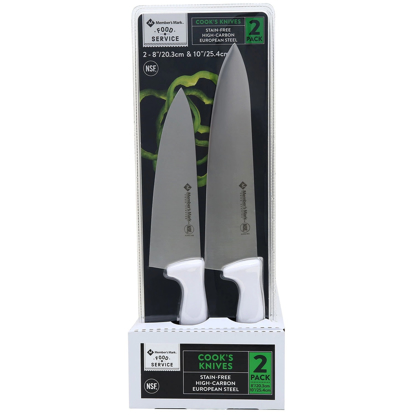 Member's Mark Cook's Knives 2pk.