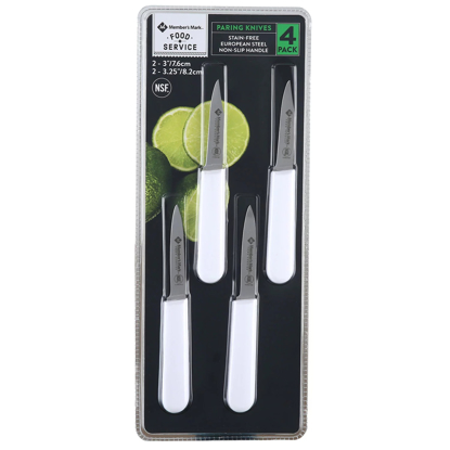 Member's Mark Paring Knives 4pk.