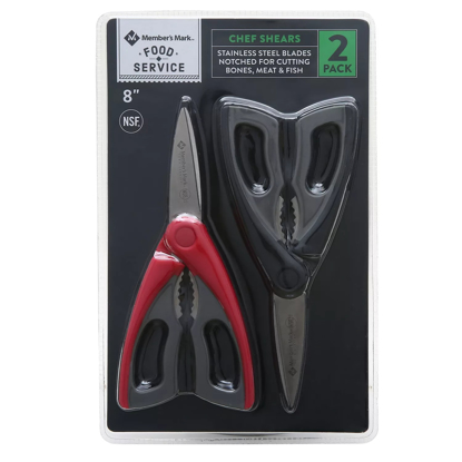 Member's Mark 8" Chef Shears 2pk.