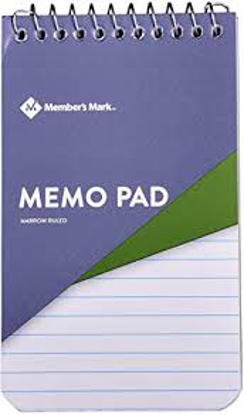 Members Mark Memo Pad 3" x 5" 12 Pack