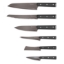Tomodachi 12 Piece Titanium-Coated Black Cutlery Set