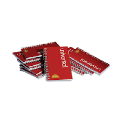 Universal Wirebound Memo Book Narrow Rule 3 x 5 White 50 Sheets 12 Pack