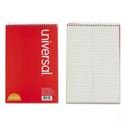 Universal Steno Book Gregg Rule 6" x 9 80 Sheets Pad 6" Pads Pack Various Colors