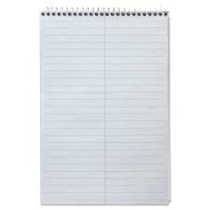 Universal Steno Book Gregg Rule 6" x 9 80 Sheets Pad 6" Pads Pack Various Colors