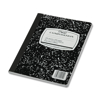 Mead Black Marble Composition Book Wide Rule 9 3/4 x 7 1/2 100 Sheets