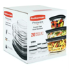 Rubbermaid Premier Easy Find Lids Food Storage Containers 20 Piece Set