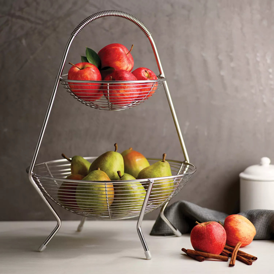 Tramontina Stainless Steel Fruit Basket