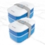 Bentgo Classic All-In-One Bento Lunch Box 2 Pack Assorted Colors