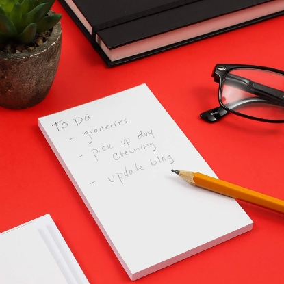 10 Pack Small Blank Memo Pads Plain Writing Notepads Scratch Pad 50 Sheet each 3x5