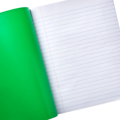 Pen Gear Poly Composition Book Wide Ruled 80 Pages Green