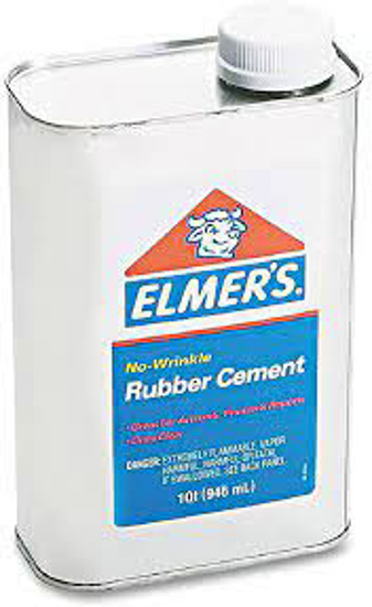 Elmer's Rubber Cement Repositionable 1 qt
