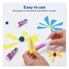 Avery Permanent Glue Stic Value Pack Applies Purple Dries Clear 18 Pack