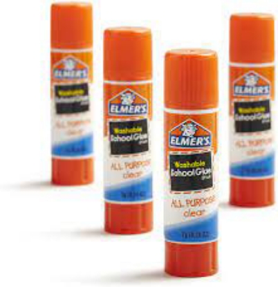 Elmer's Washable All Purpose School Glue Sticks Clear 60ct