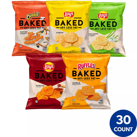Frito Lay Baked Mix Variety Pack 30 ct