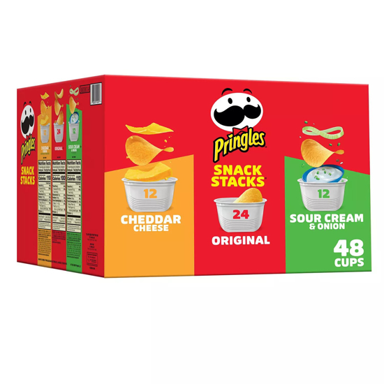 Pringles Snack Stacks Variety Pack 48pk