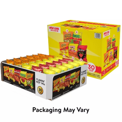 Frito Lay Flamin Hot Mix 30 pk