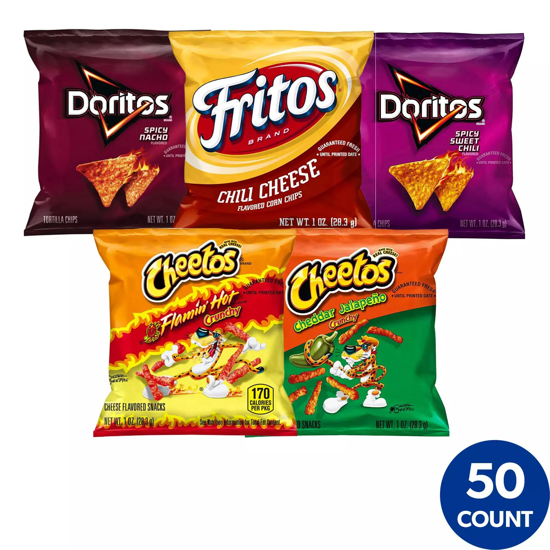 Frito Lay Bold Mix Variety Pack 50 pk