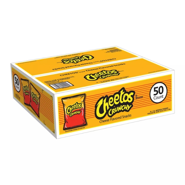 Cheetos Crunchy 1 oz 50 ct