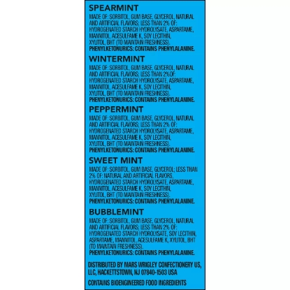 Orbit Gum Variety Box 14 ct 20 pk