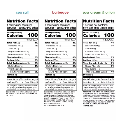 Popchips Variety Box 0.8 oz 30 ct