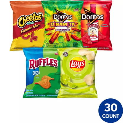 Frito Lay Fiesta Favorites Mix  30 pk