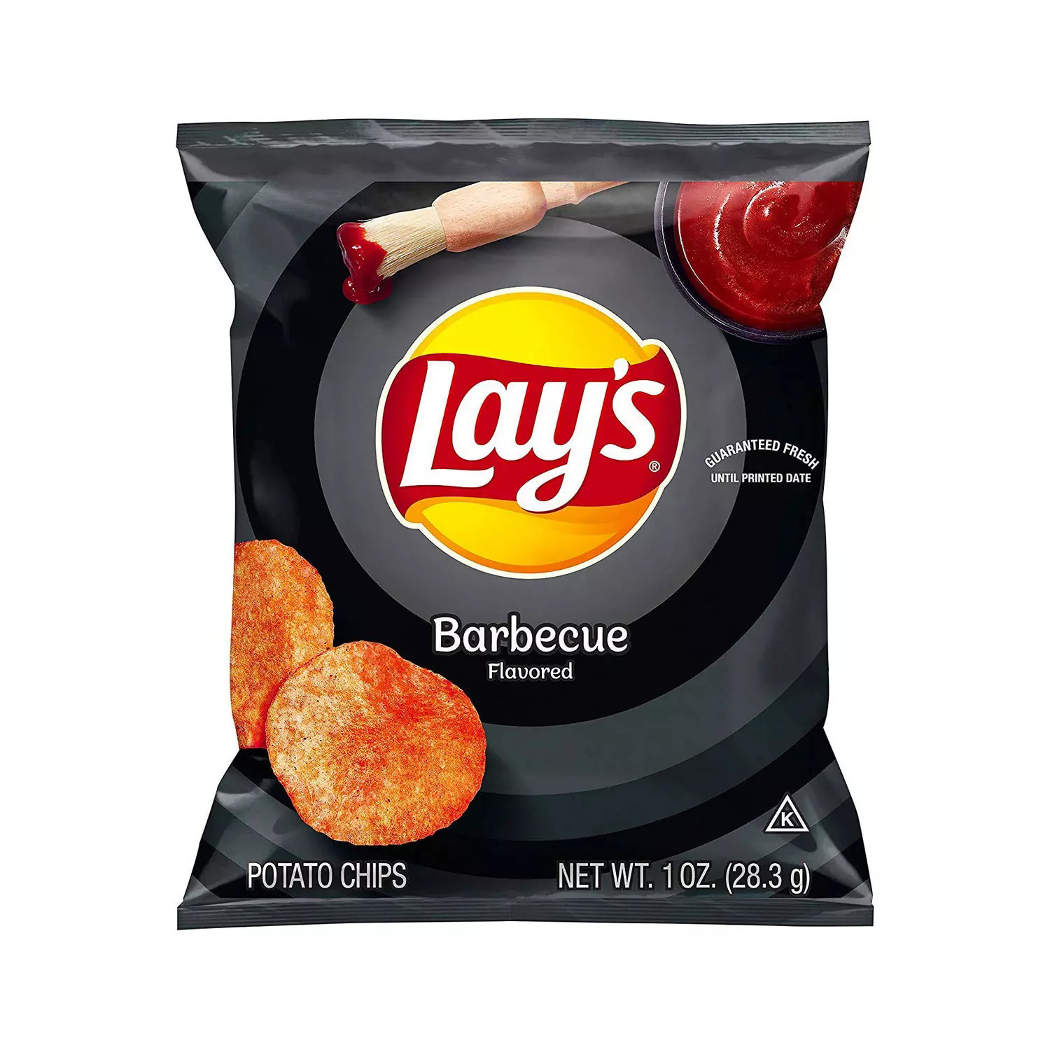 Usa Lays Barbecue Potato Chips 1 Oz 50 Pk