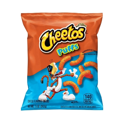 Cheetos Puffs Cheese Flavored Snacks 50 pk