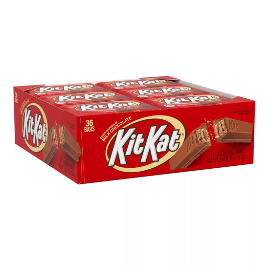 Kit Kat Chocolate Candy Bars 1.5oz 36pk