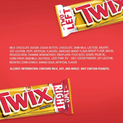 Twix Candy, Full Size Bulk Fundraiser 1.79 oz 36 ct