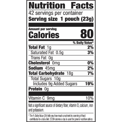 Gushers Strawberry Splash and Tropical Flavors  0.8 oz 42 ct