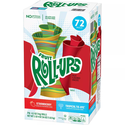 Fruit Roll-Ups Fruit Snacks Variety Pack  0.5 oz 72 ct