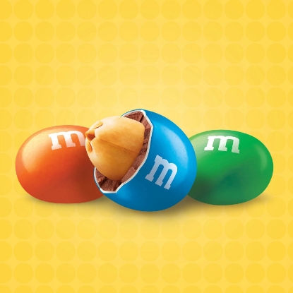 M&M'S Peanut Chocolate Full Size Bulk Candy 1.74 oz 48 pk