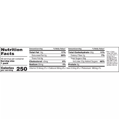 M&M'S Peanut Chocolate Full Size Bulk Candy 1.74 oz 48 pk