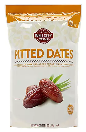 Picture of Wellsley Farms Dried Dates 40 oz