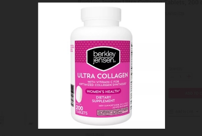 Berkley Jensen Ultra Collagen Tablets 200 ct